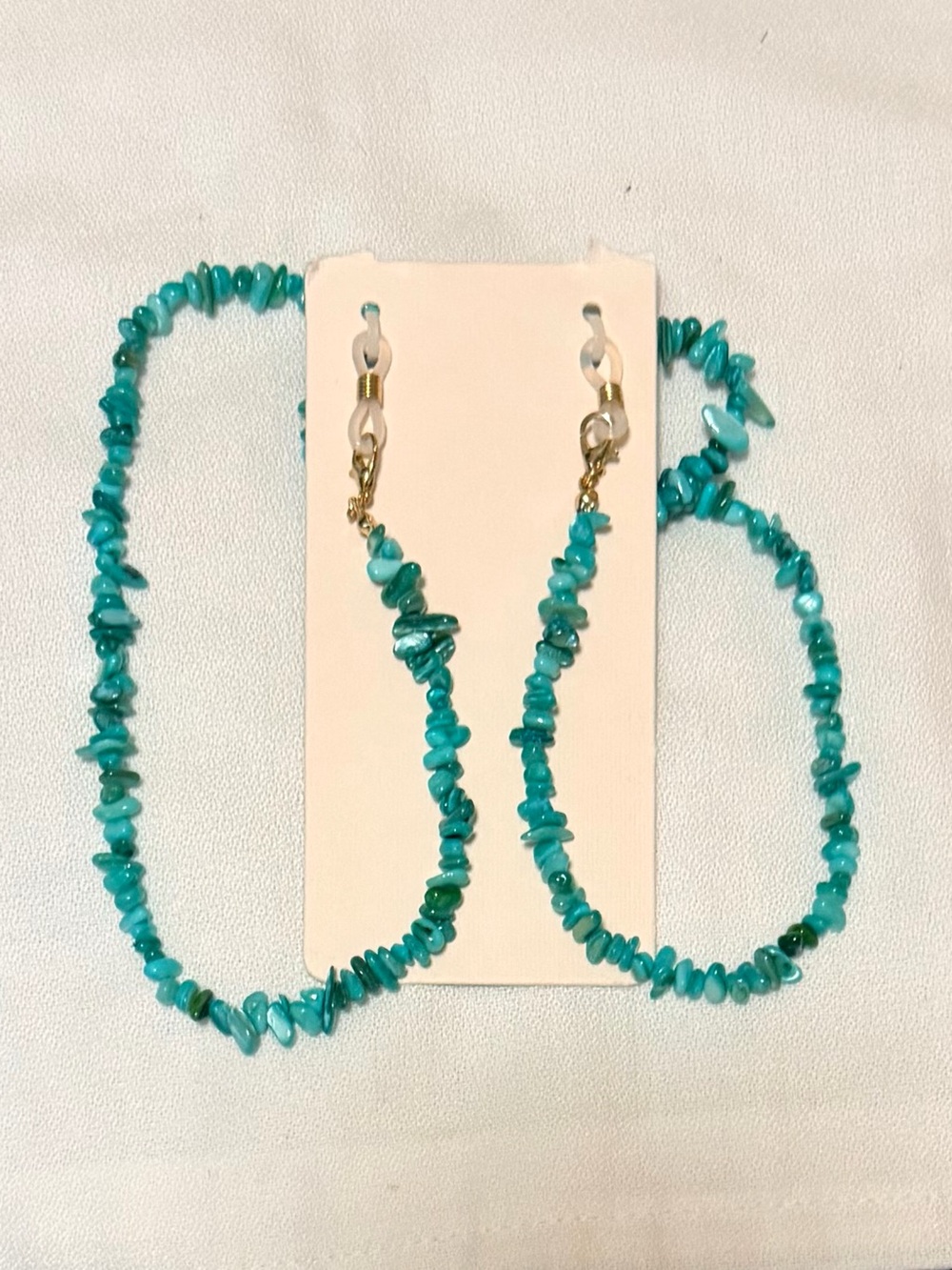 Faux Turquoise Eyeglass Lanyard Strap